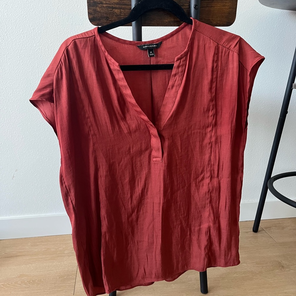 4 for $30 & free shipping! Women's Red Blouse